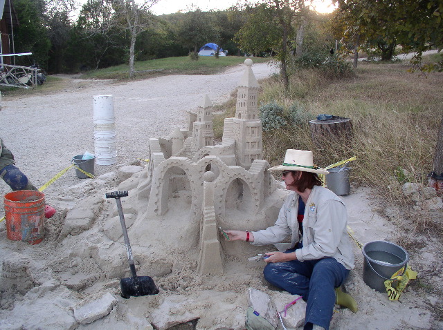 Sand Castle & Laurie