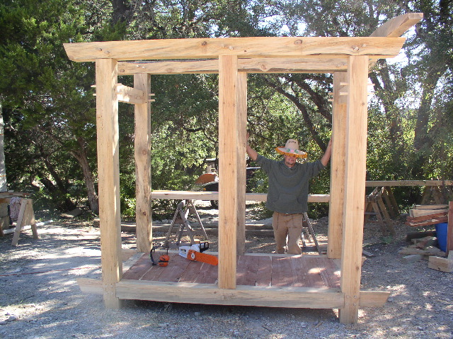 Composting frame